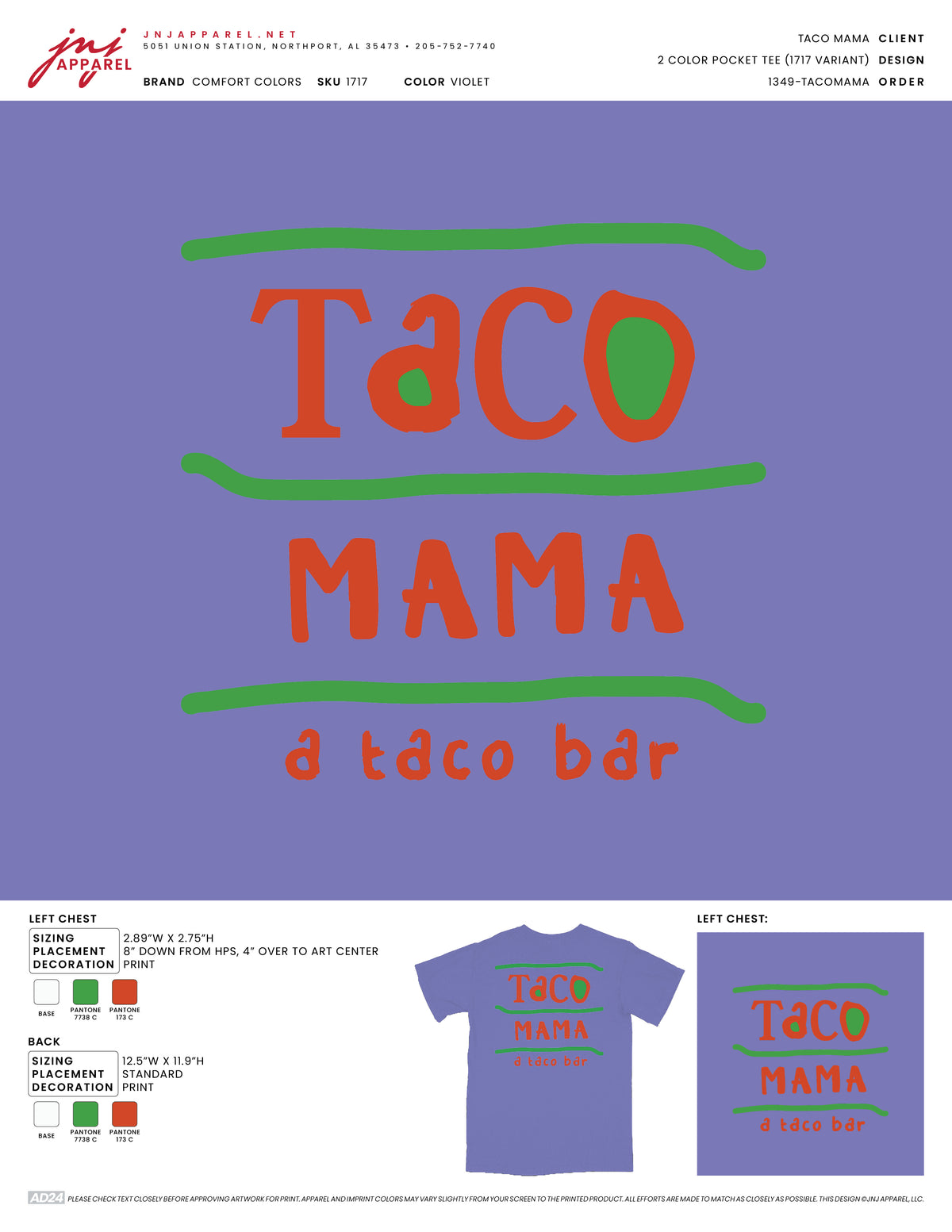 Two Color Tee