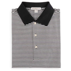 Peter Millar Men's Classic Stripe Lisle Knit Collar Polo